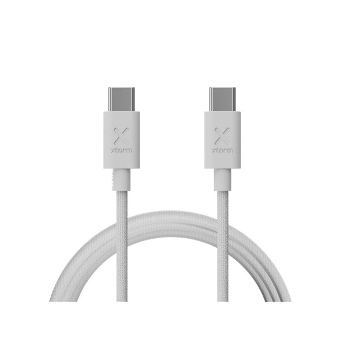Cabo Xtorm Go2 USB-C PD 100W 1m - Branco Branco-2