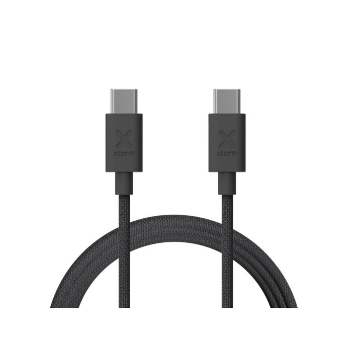 Cabo Xtorm Go2 USB-C PD 100W 1m - Preto Preto-2
