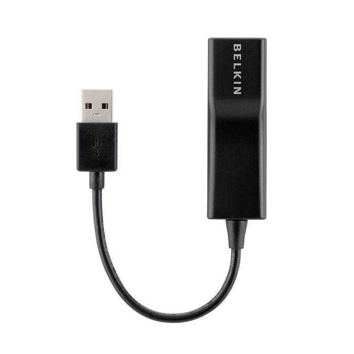 Adaptador Belkin de Ethernet USB 2.0 Preto-1