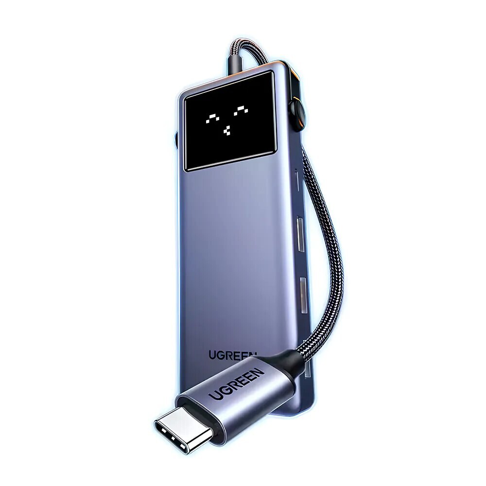 Imagem 0 de Base de Ligação Ugreen USB-C a HDMI, 2 Portas, USB-A 3.0, USB-C 3.0 (20 W), SD/TF, PD