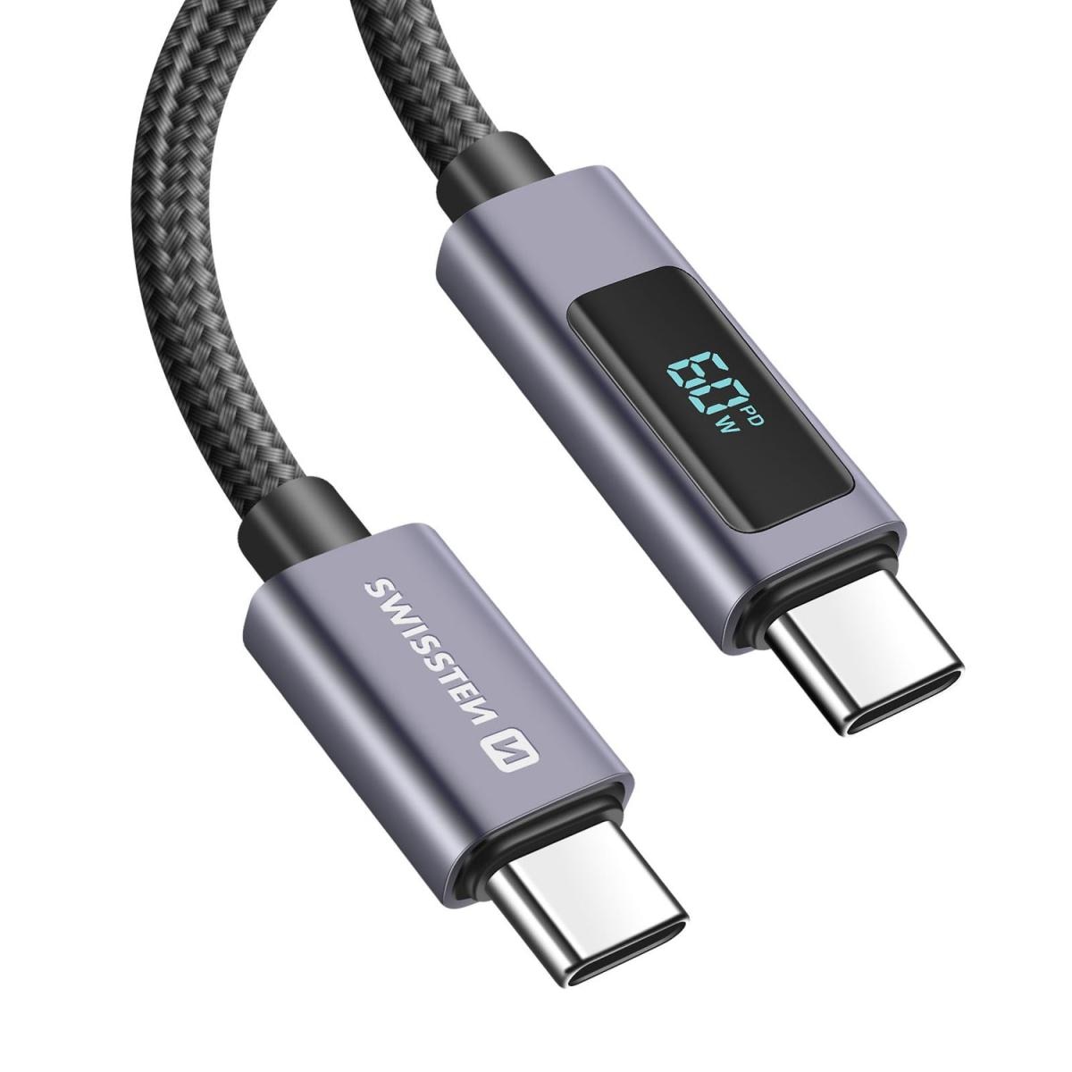 Cabo USB-C a USB-C Swissten de 1,5 m 2