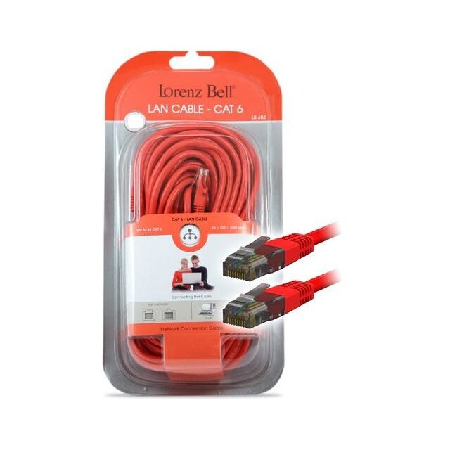 Cabo de Rede UTP Lorenz Bell LB604 CAT6, 10m 1