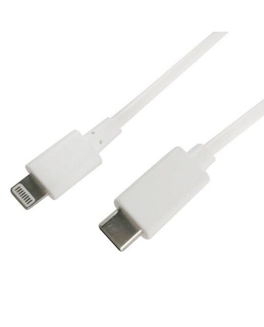 Cabo Sinox Lightning para USB C - Branco 1