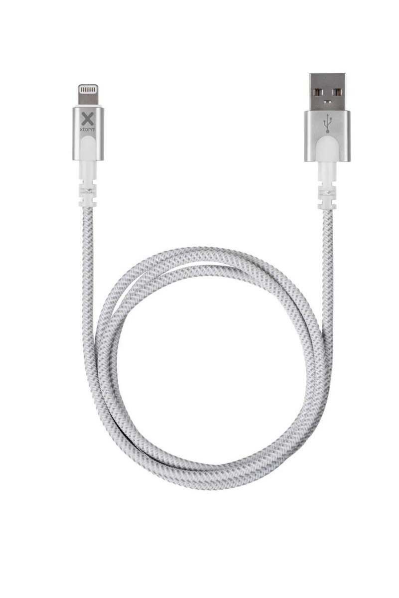 Cabo Xtorm USB-A para Lightning, 3m - Cinzento Branco-3