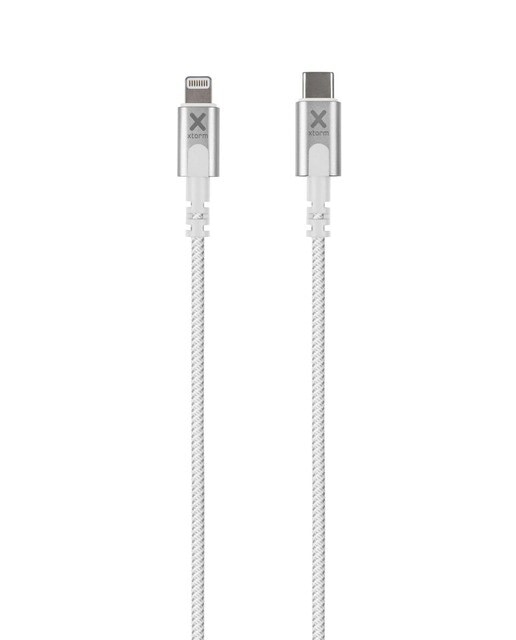 Cabo Xtorm USB-C para Lightning 3m - Branco Branco-1
