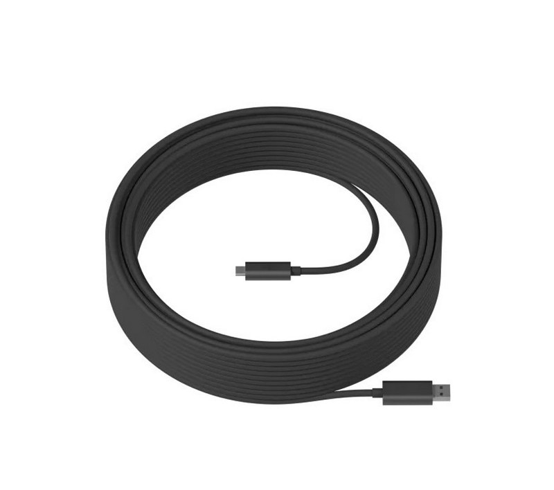 Imagem 0 de Cabo de Carregamento Logitech Strong USB SuperSpeed de 10 m - Cinzento