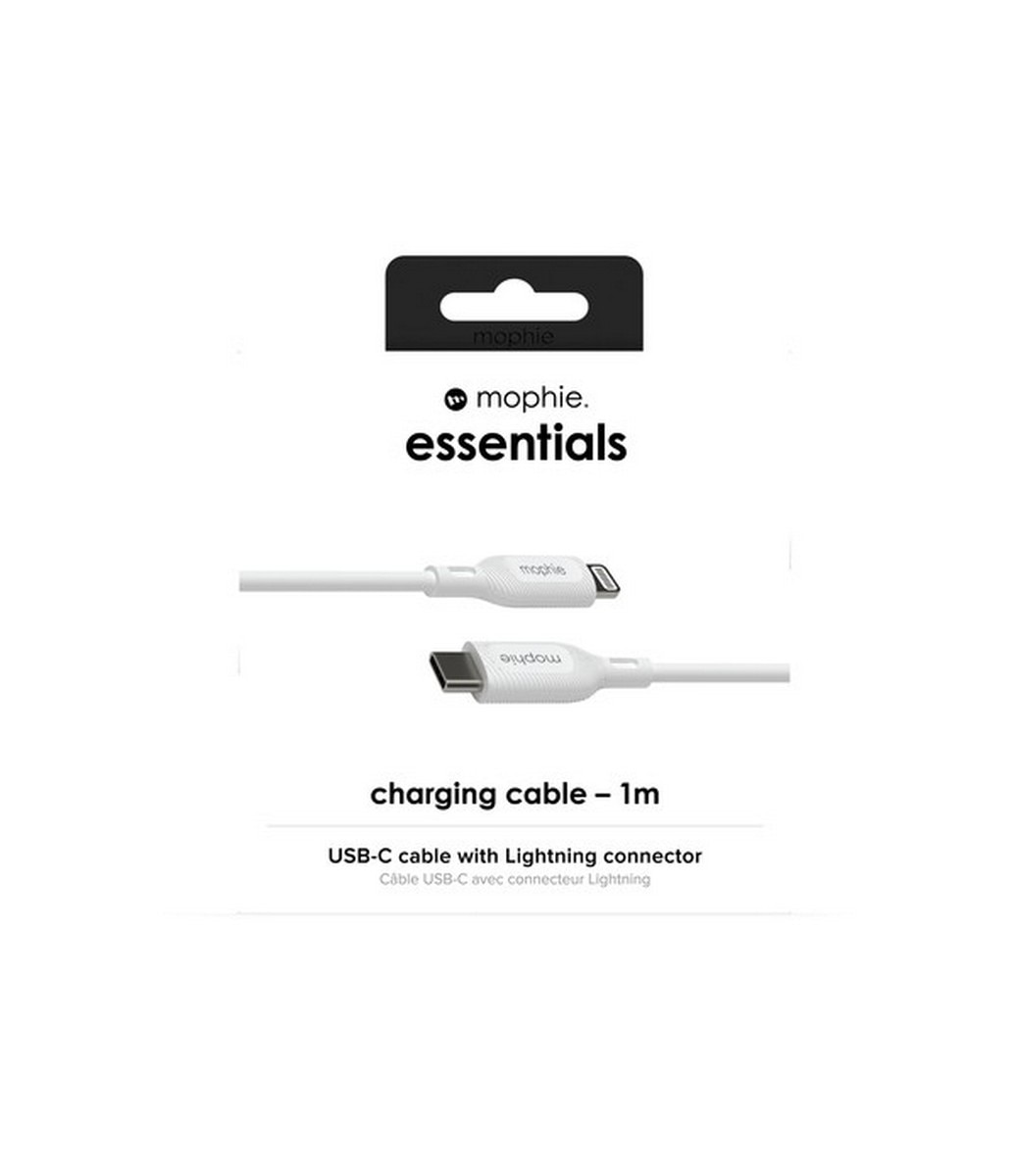Cabo Mophie Essentials USB-C para Lightning, 1m - Branco 6