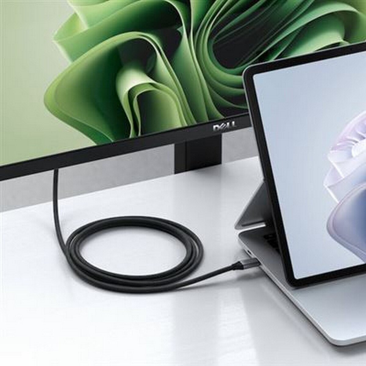 Cabo Satechi USB-C para HDMI 2,1 8K - Prateado Preto-2
