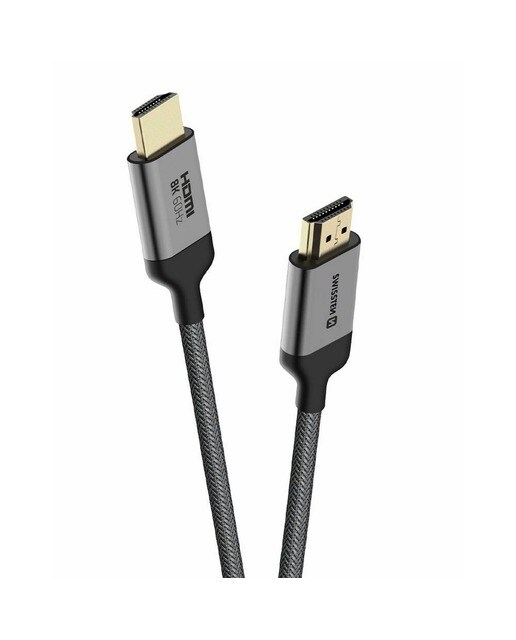 Imagem 0 de Cabo Swissten HDMI 2.1 Ultra HD 8K 60Hz 2m - Cinzento