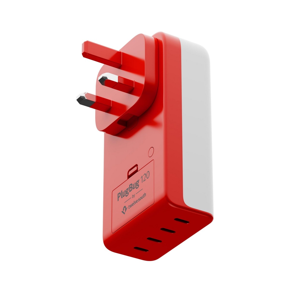 Carregador de Parede AC Twelve South de 120W, GaN e 4x USB-C, Localizador Apple MyFind 6