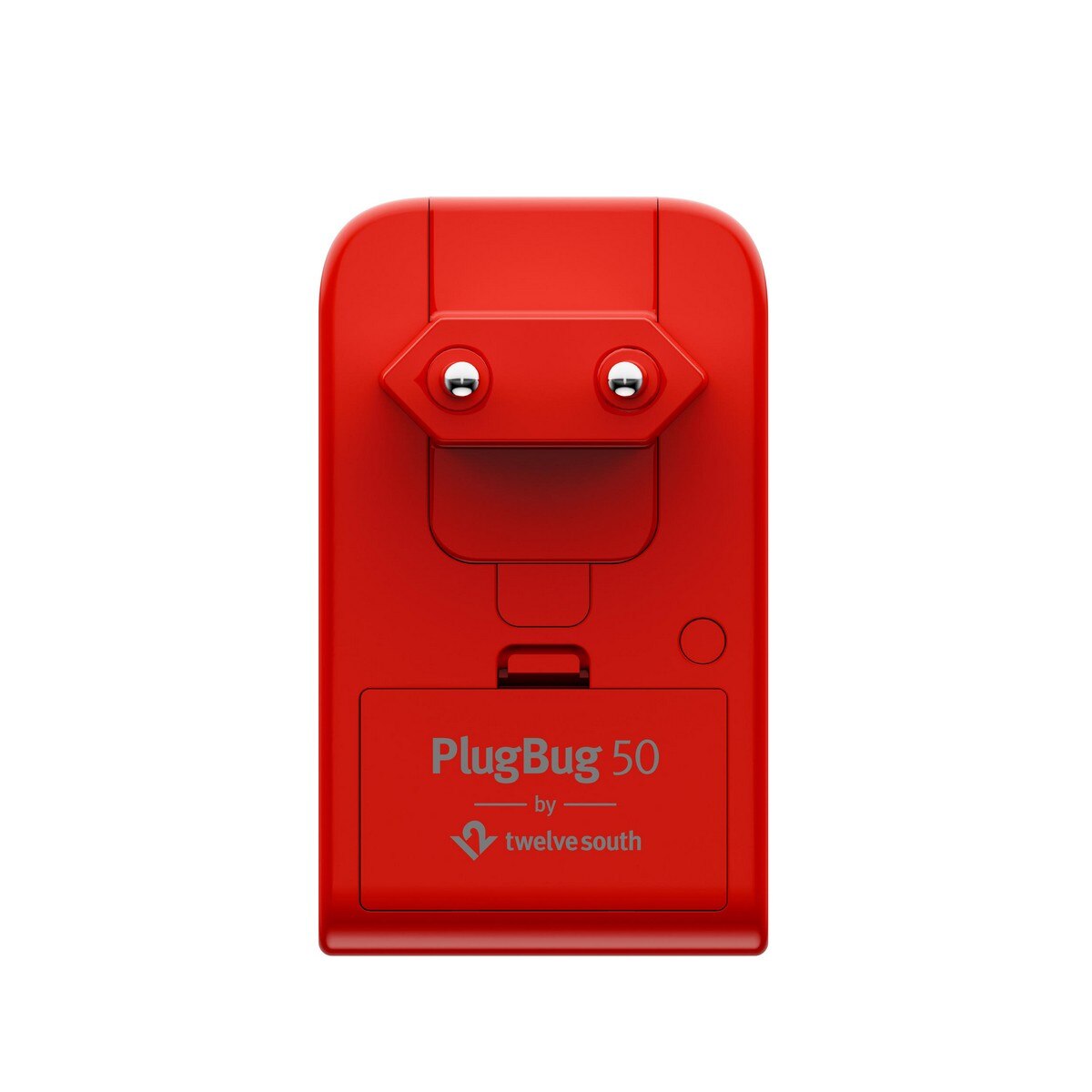 Carregador de Parede AC Twelve South de 50W, GaN e 2x USB-C, Localizador Apple MyFind Vermelho-3