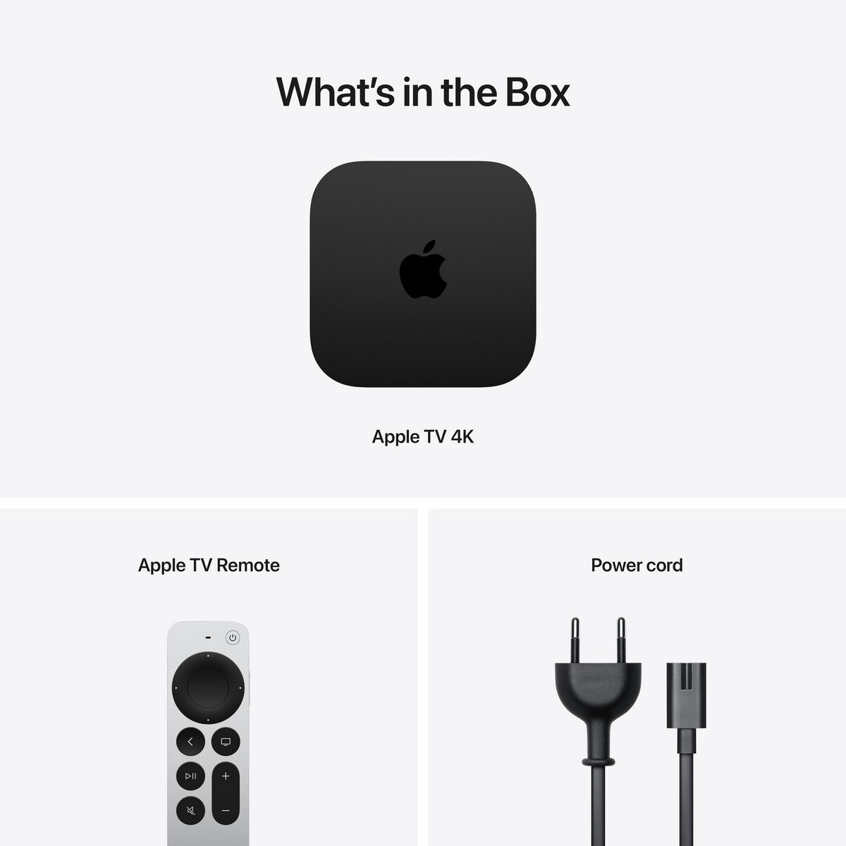 Apple TV 4K (3ª Geração) 64GB Wi-Fi + Apple TV Remote 5