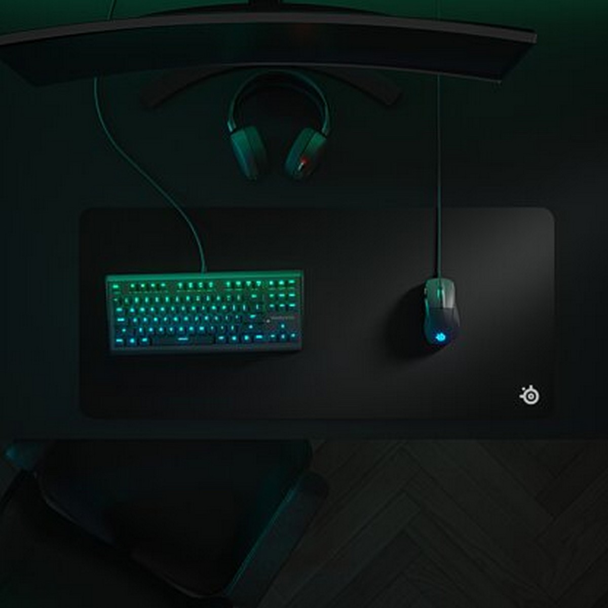 Tapete de Rato Gaming Steelseries QCK Heavy XXL - Preto 4
