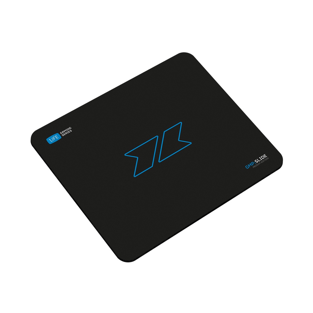 Tapete Gaming para Rato 1Life gmp: Slide Medium - Preto Preto-2