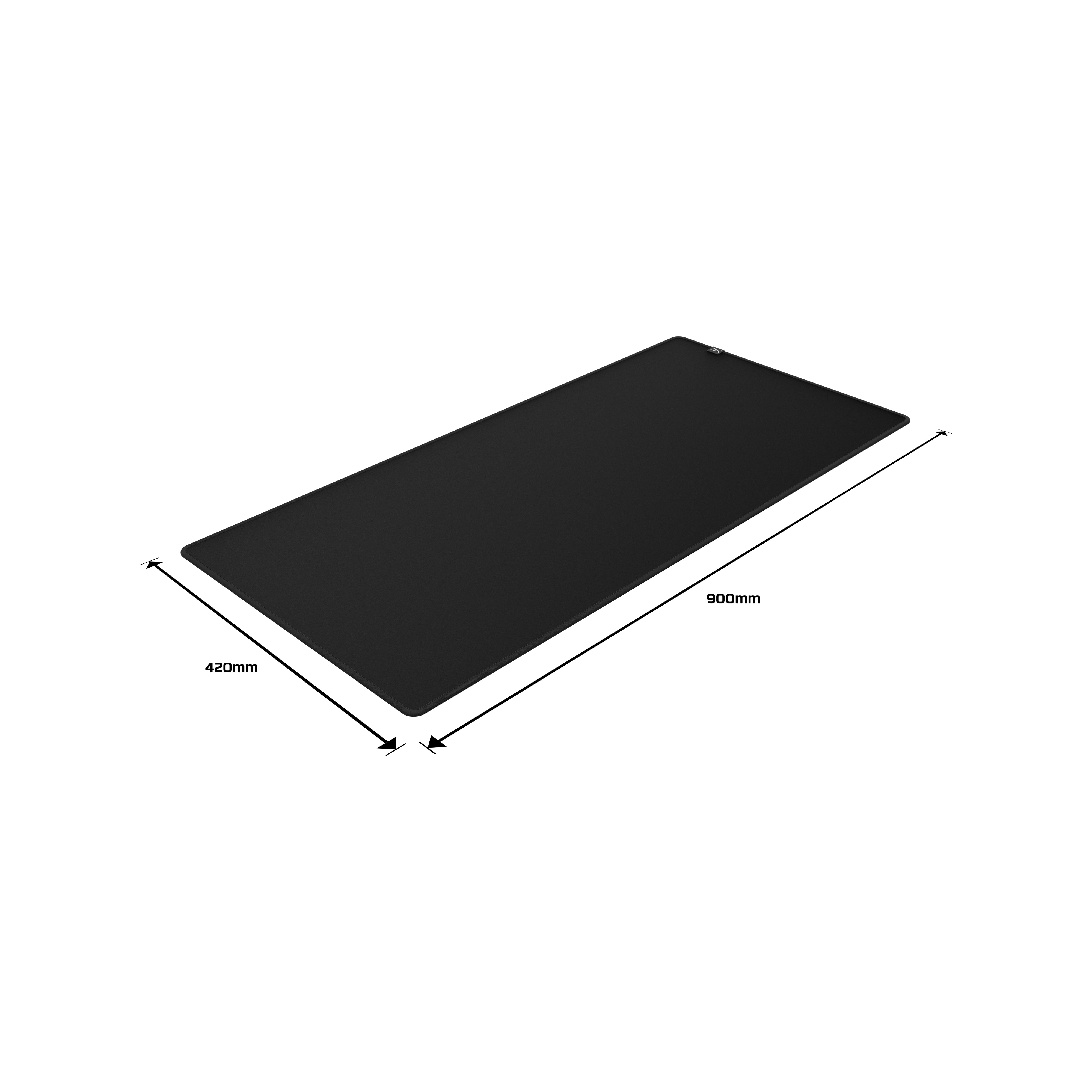 Tapete para Rato Gaming HyperX Pulsefire Mat - Tam. XL Preto-3