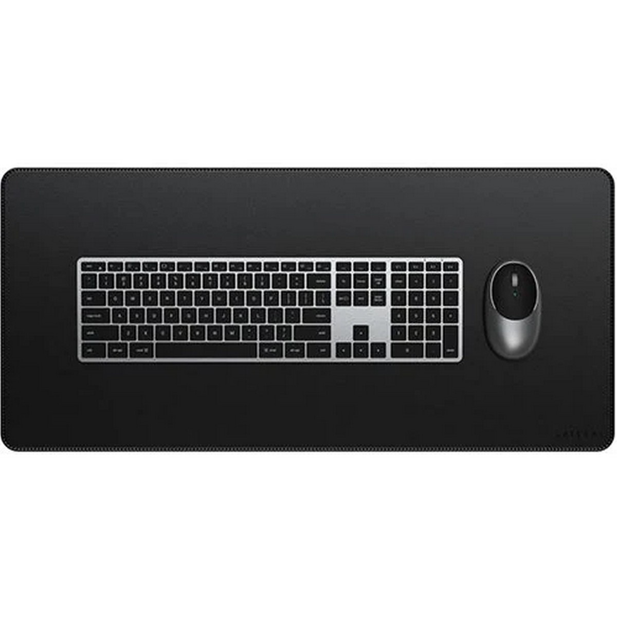 Imagem 0 de Tapete Rato XL Pele Vegan Satechi Premium - Preto