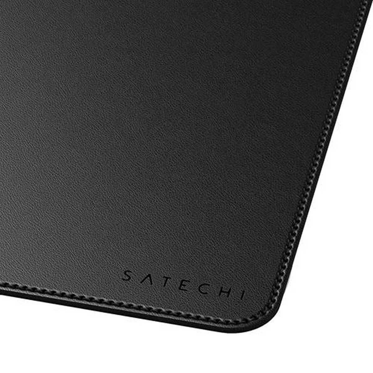 Tapete Rato XL Pele Vegan Satechi Premium - Preto 2