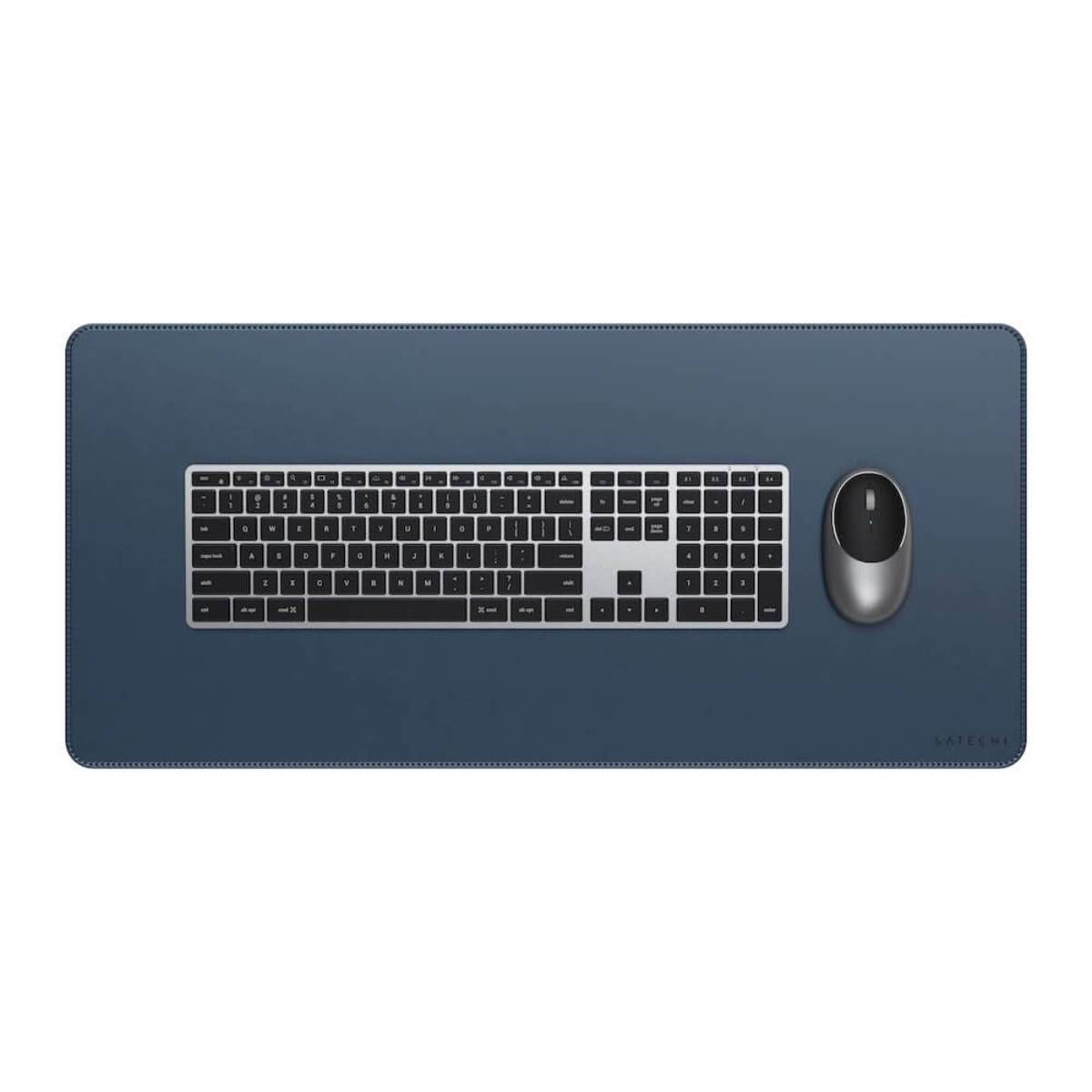 Tapete Satechi Premium Desk Mat Vegan Leather - Azul 2