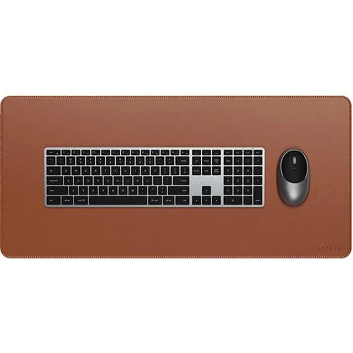 Imagem 0 de Tapete Satechi Premium Desk Mat Vegan Leather - Castanho