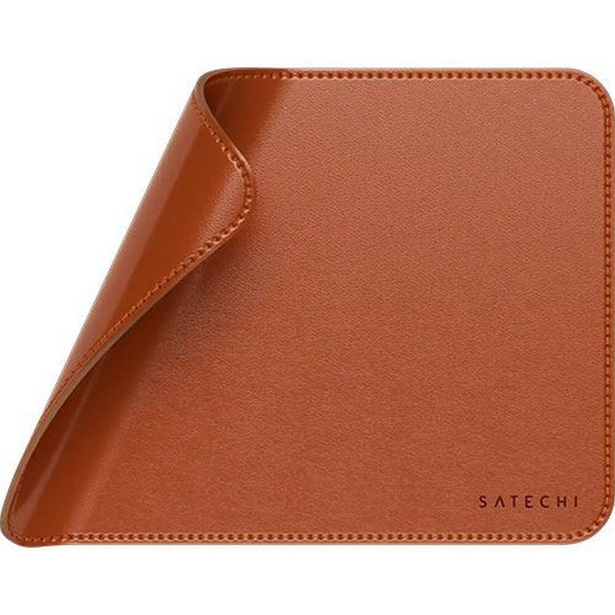 Tapete Satechi Premium Mouse Pad Vegan Leather - Castanho 5