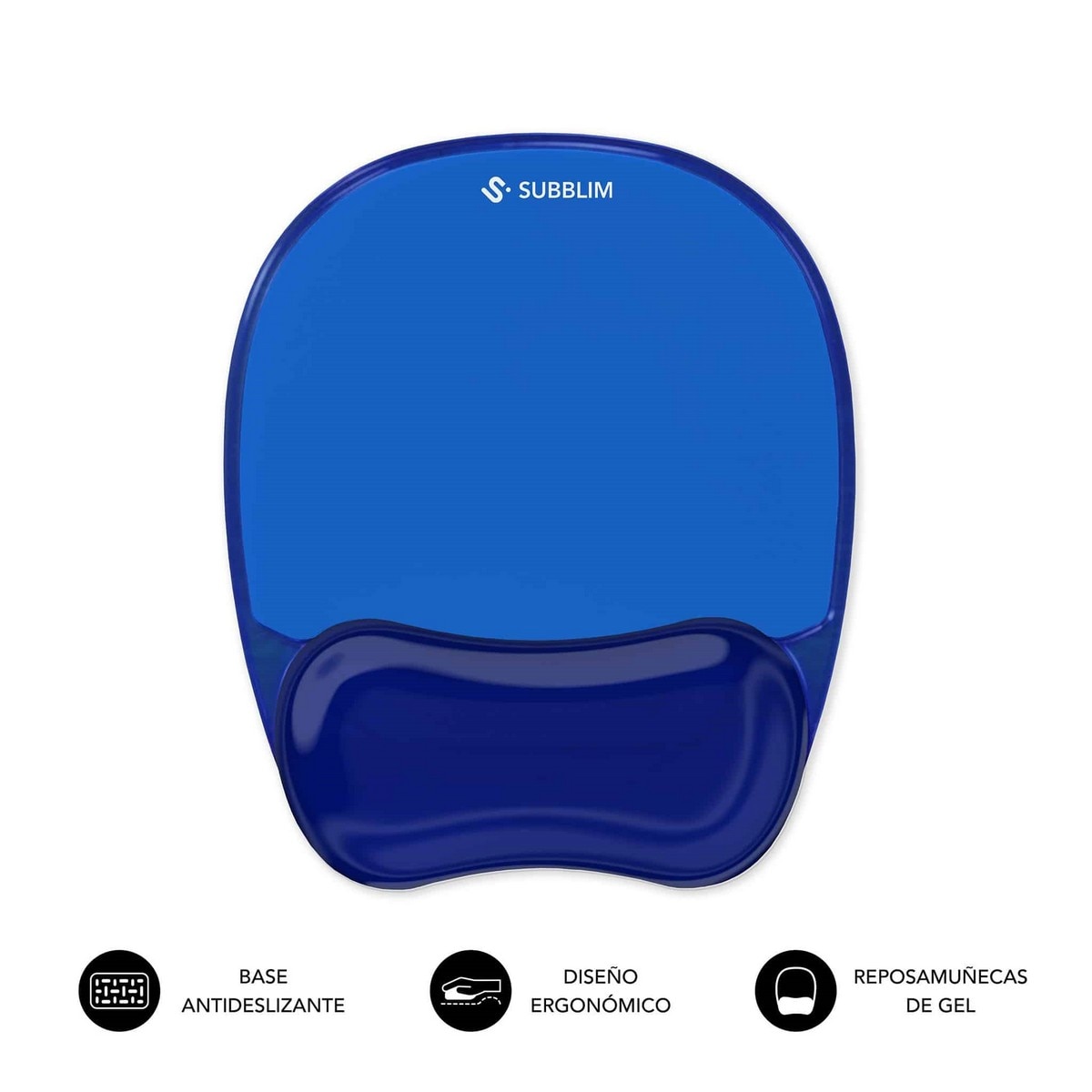 Imagem 0 de Tapete de Rato Subblim Ergo Crystal Flex - Azul