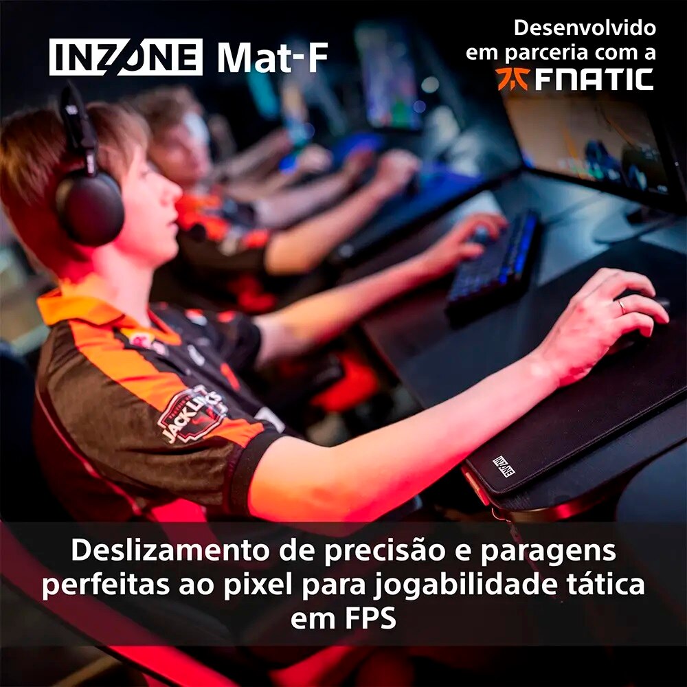 Tapete para rato Sony INZONE Mat-F Preto-3