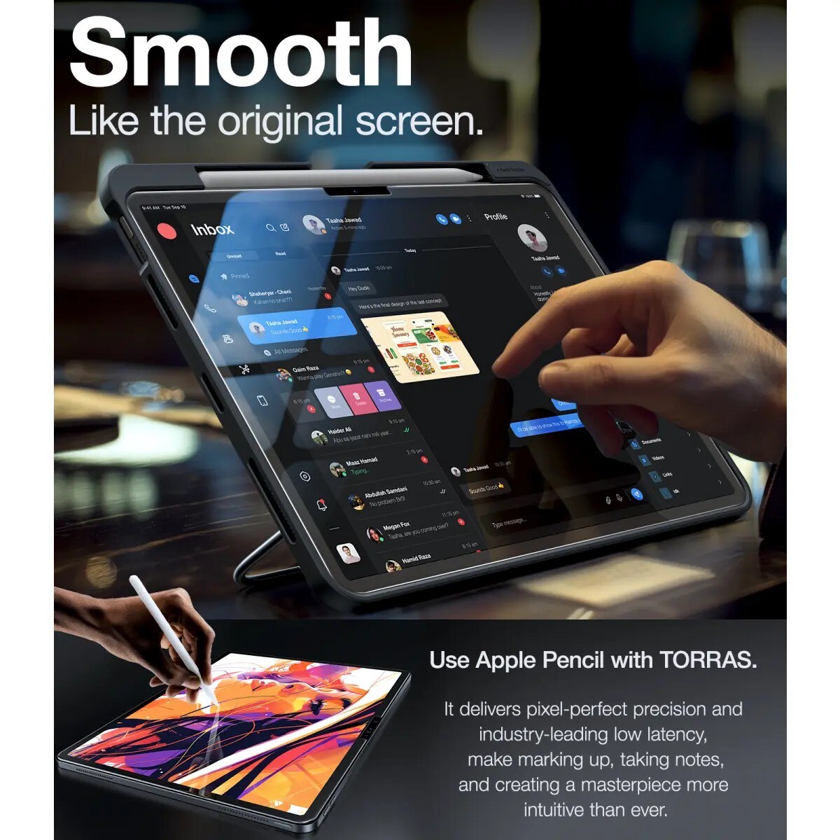 Película de Vidro Torras Install Master Series iPad Pro 13 (2024) 4