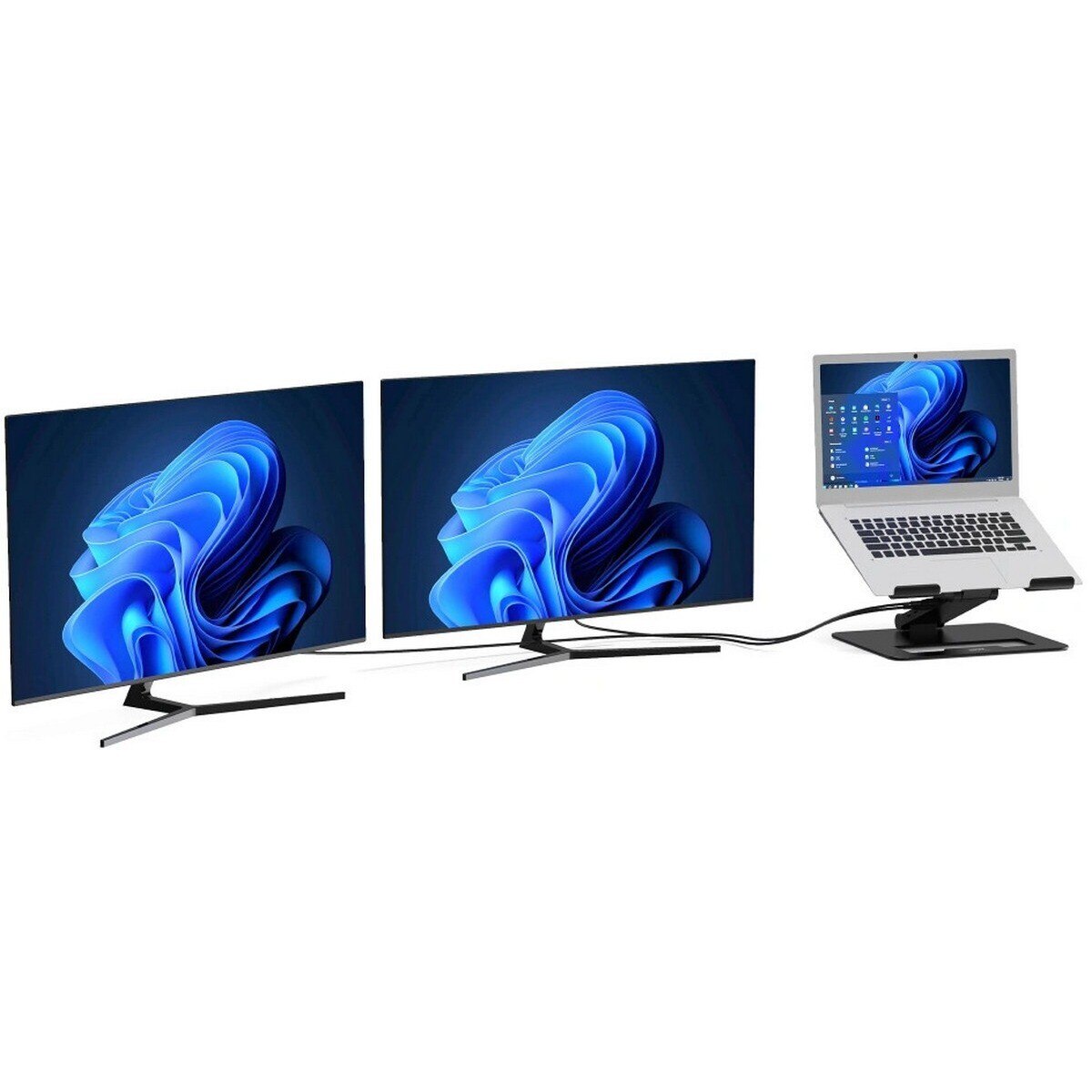Base ajustável com Docking Type C - 2 X 4k Port Designs 7