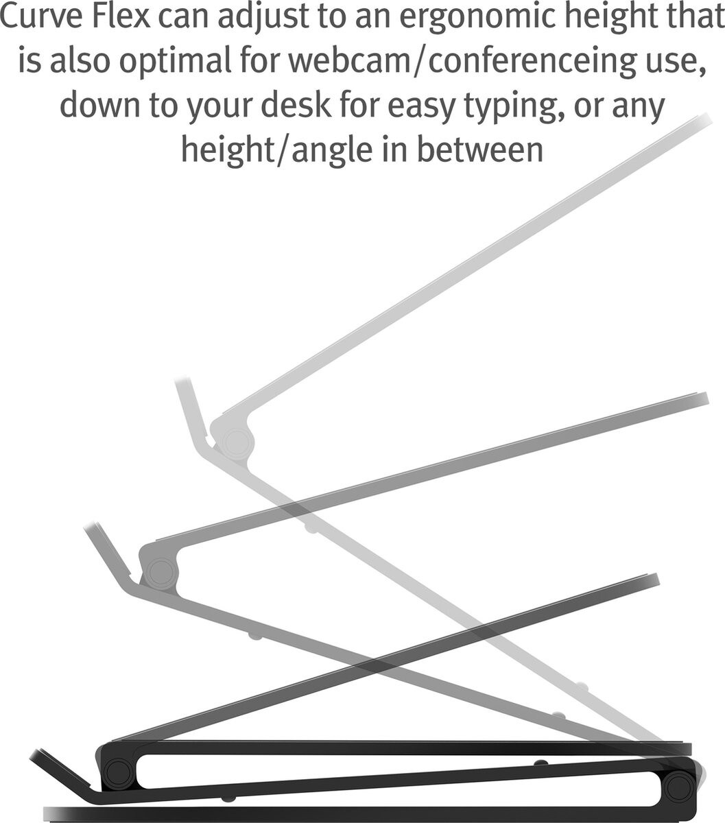 Suporte para Portátil Twelve South Curve Flex - Branco 3