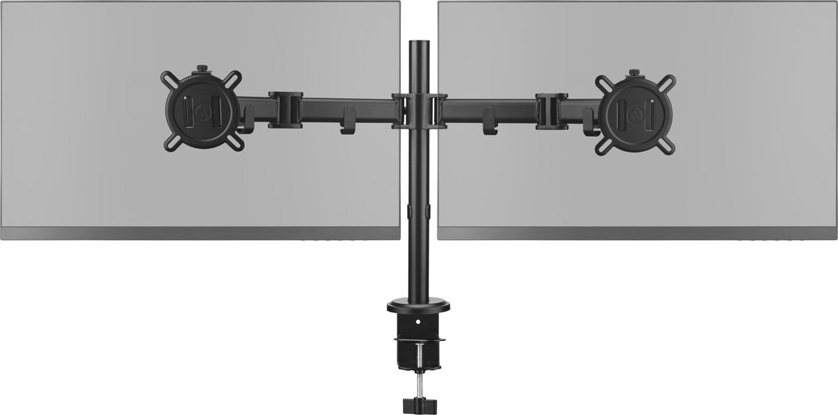 Suporte Universal para 2 Monitores One For All DM2210 Preto-2