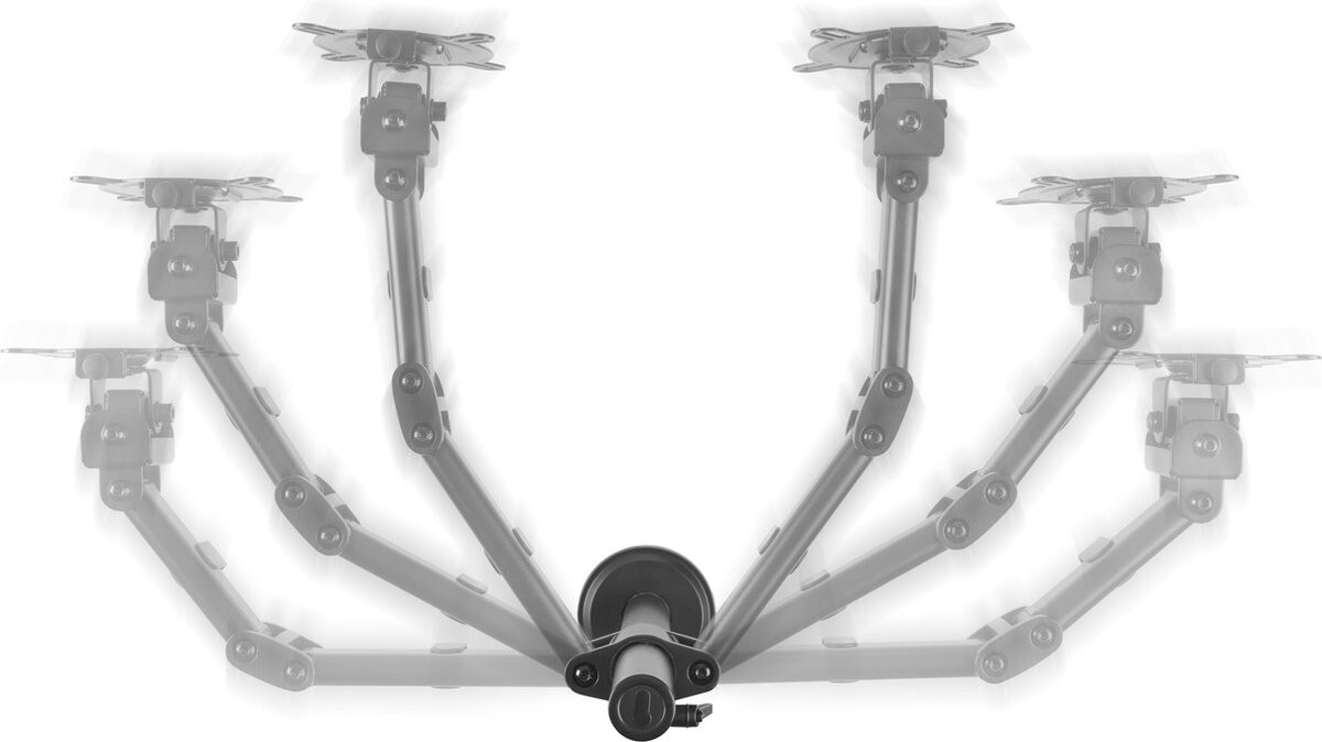 Suporte Universal para 2 Monitores One For All DM2210 Preto-3
