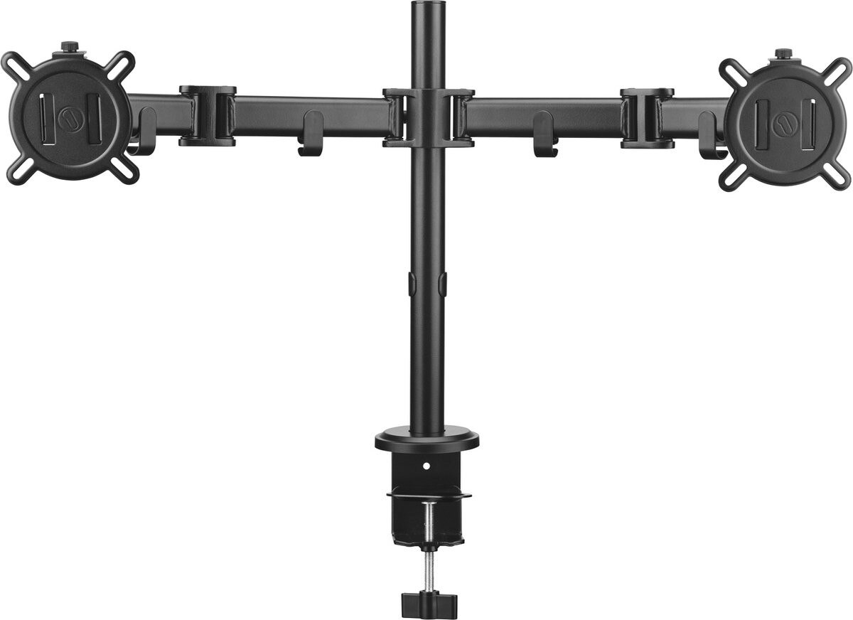Suporte Universal para 2 Monitores One For All DM2210 Preto-5