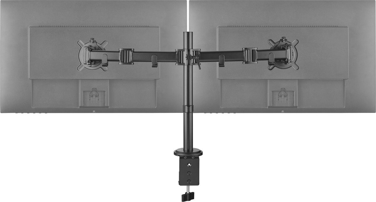 Suporte Universal para 2 Monitores One For All DM2210 Preto-6