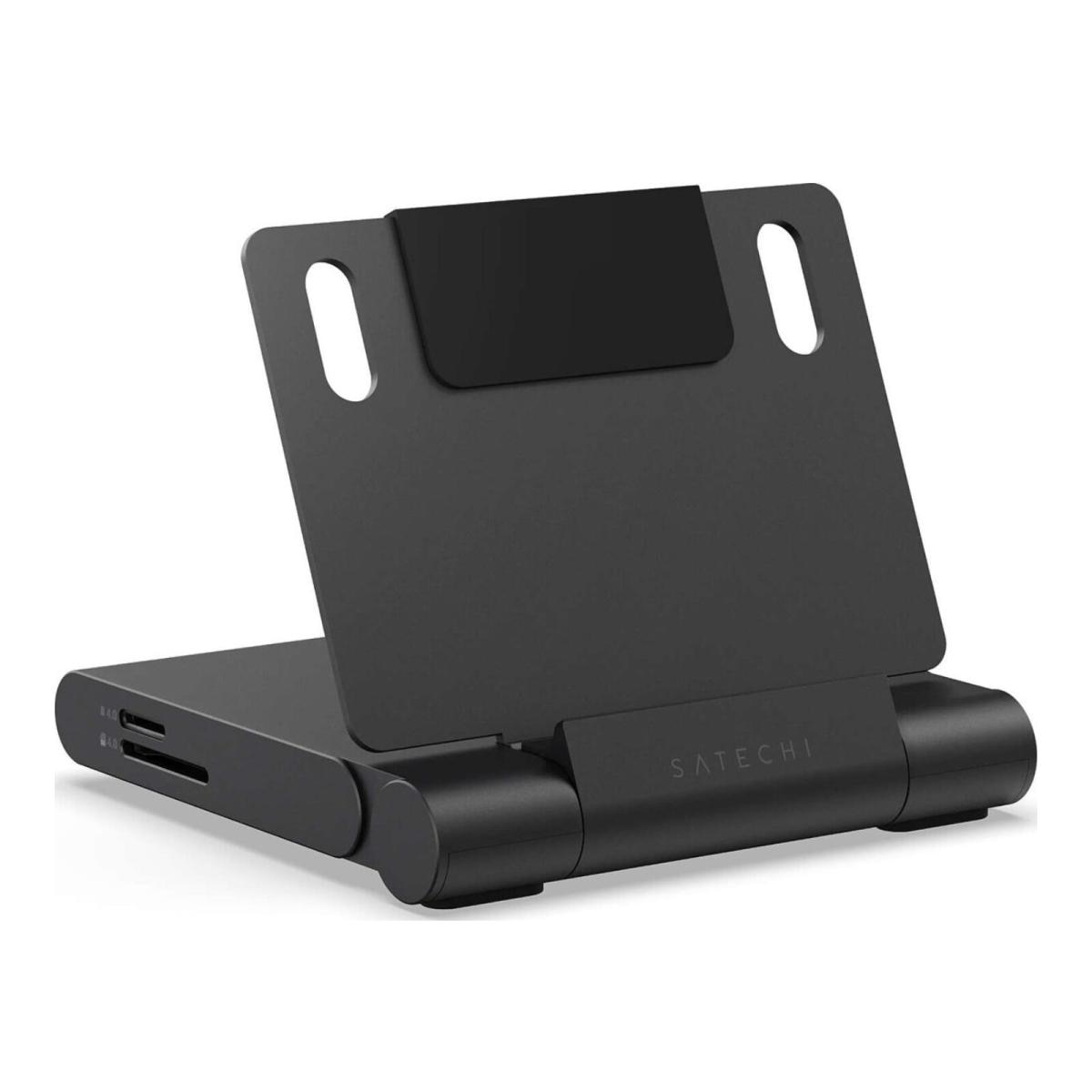 Suporte e Concentrador Dobrável Satechi OntheGo para Tablet/iPad 1