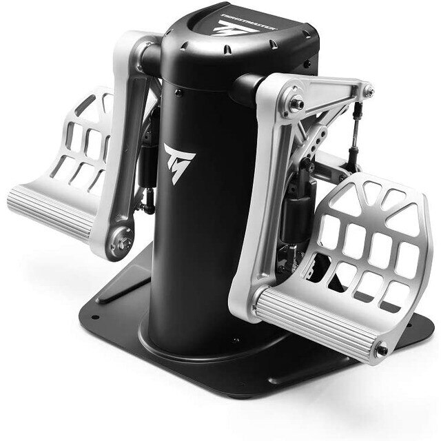Pedais Gaming Thrustmaster Pendular Rudder TPR - PC Preto / Prata-2