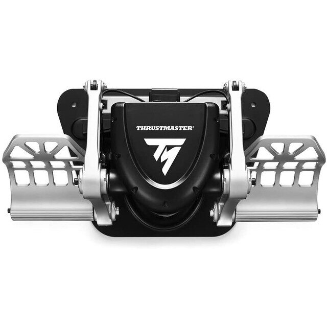 Pedais Gaming Thrustmaster Pendular Rudder TPR - PC Preto / Prata-3