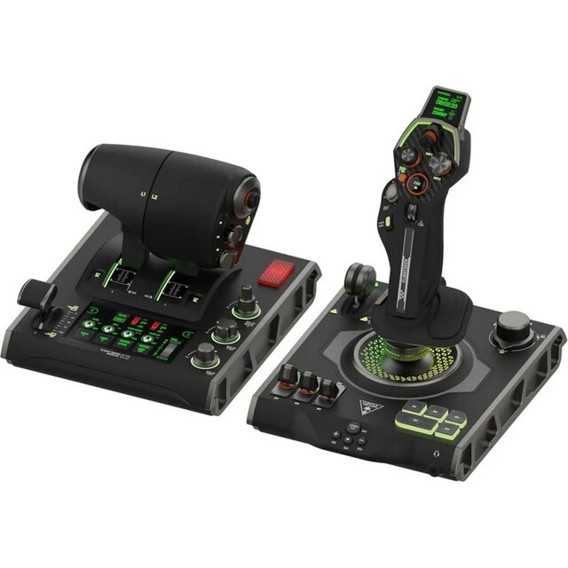 Imagem 0 de Simulador Turtle Beach VelocityOne Flightdeck Joystick e Sistema Acelerador HOTAS - PC / XBox