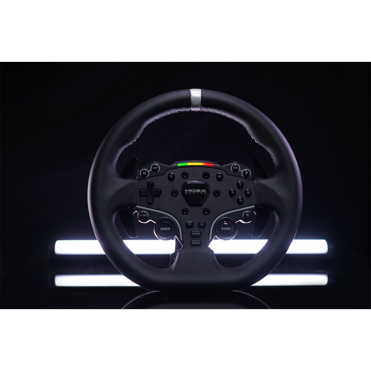 Bundle Moza Racing R5 Bundle Base Volante R5 + Volante ES + Pedais SR-P + Suporte de Mesa R5 Preto-4