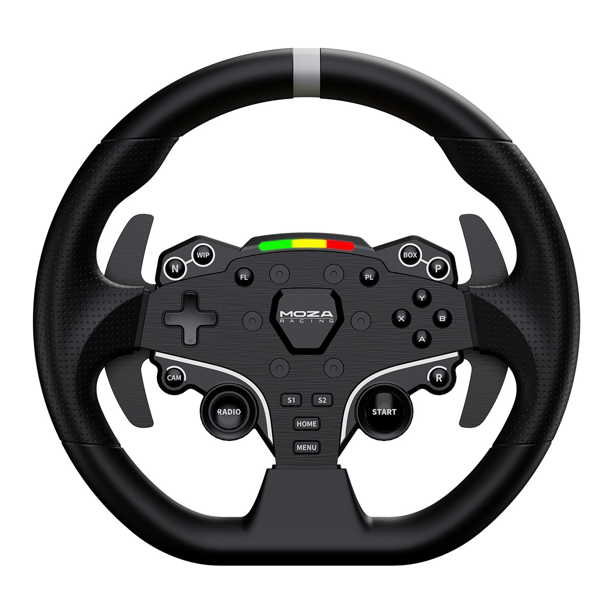 Bundle Moza Racing R3 Volante + Base + Pedais para Xbox e PC Preto-5