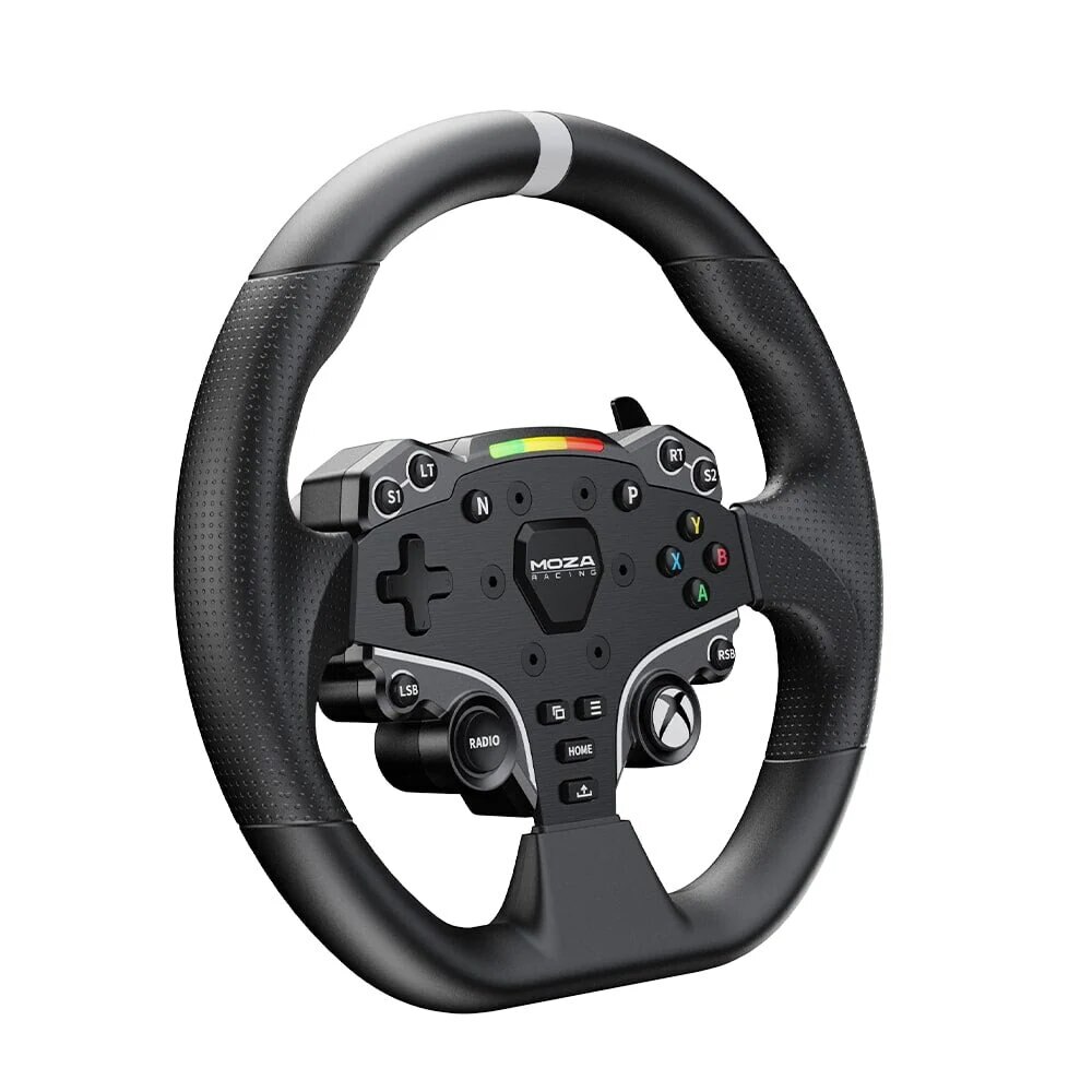 Bundle Moza Racing R3 Simulator Base Volante R3 + Volante ES + Pedais SR-P + Suporte de Mesa R5 para Xbox e PC 6