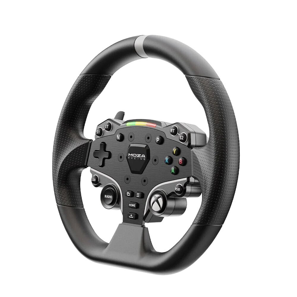 Bundle Moza Racing R3 Simulator Base Volante R3 + Volante ES + Pedais SR-P + Suporte de Mesa R5 para Xbox e PC 7