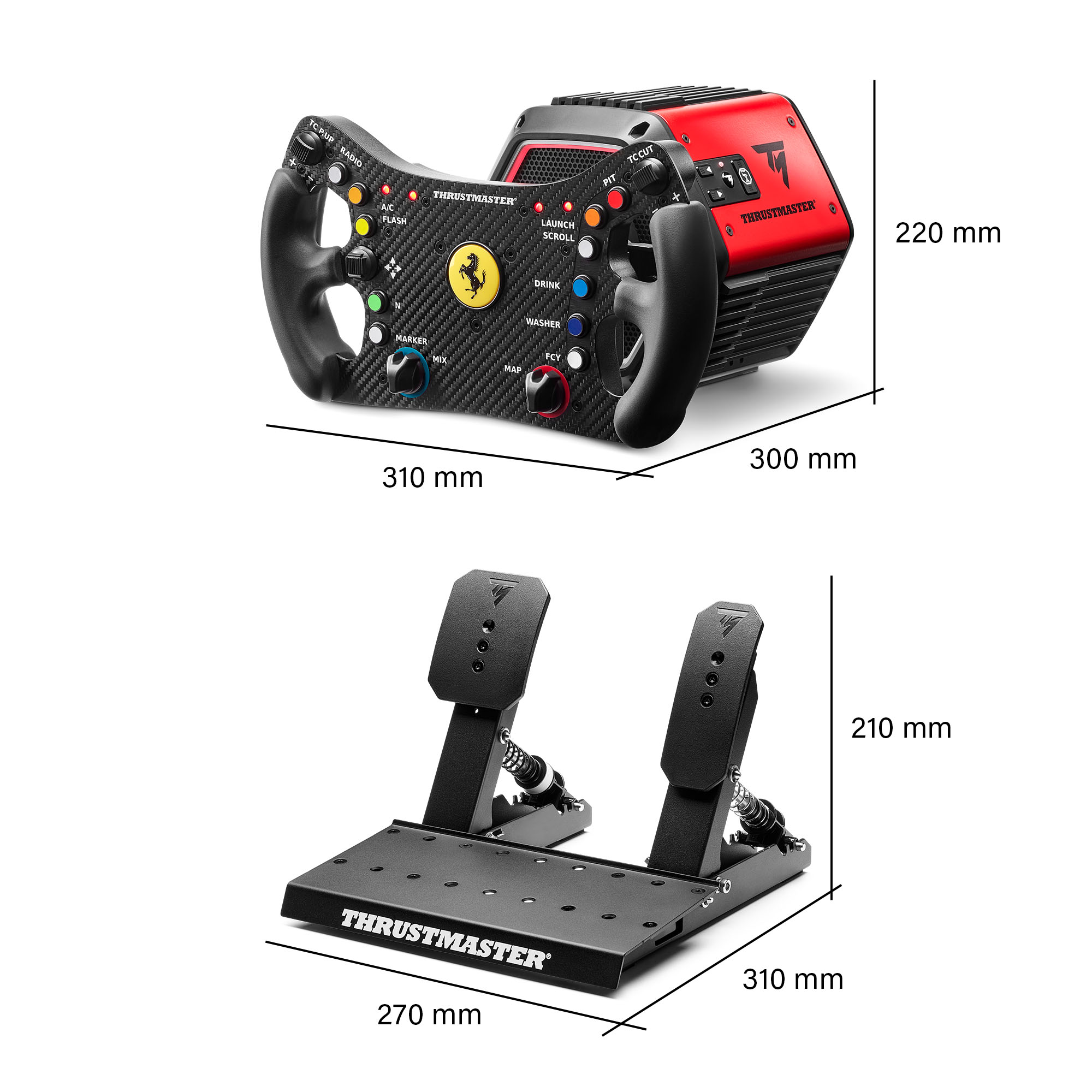 Volante Thrustmaster T818 Ferrari 488 GT3 - PC 7