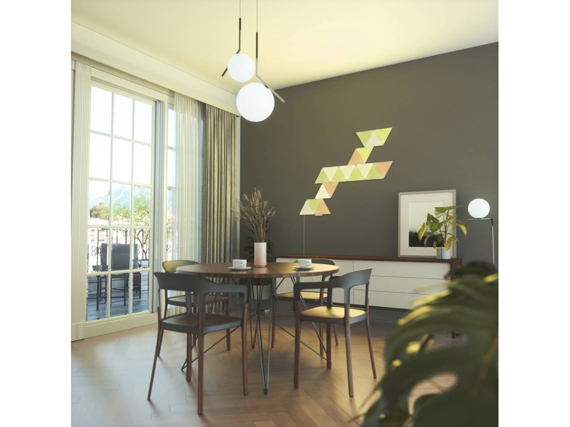 Painéis de Luz Nanoleaf - Pack 9 Triângulos 5