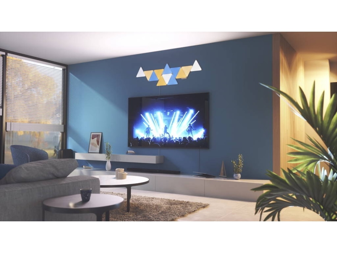 Painéis de Luz Nanoleaf - Pack 9 Triângulos 6