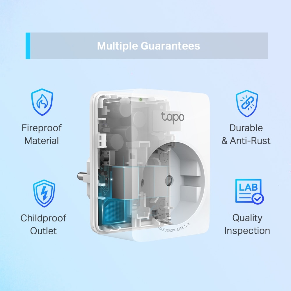Tomada Inteligente TP-Link Tapo P110, Wi-Fi 7