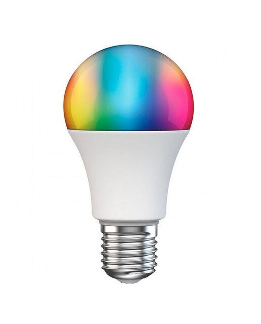 Lâmpada Inteligente A60, E27, 8.5W, RGB+Brancos 1