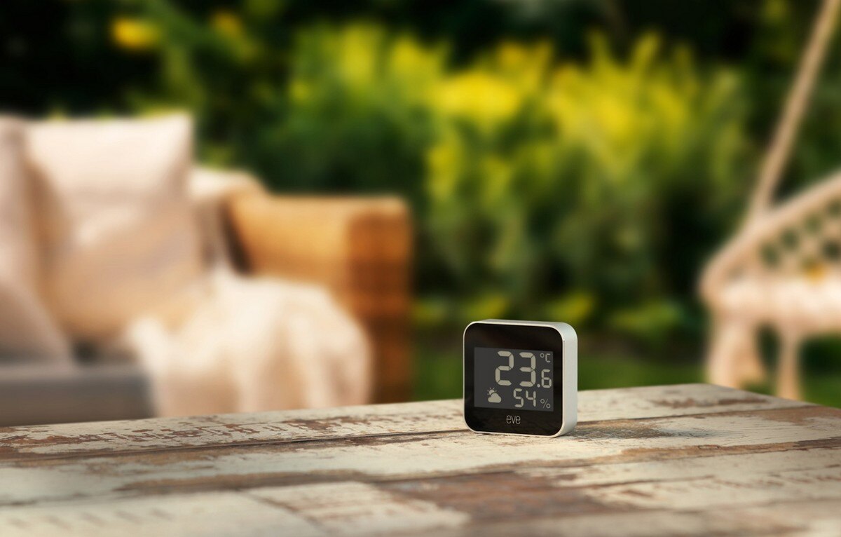 Sensor para Exterior Eve Weather com Ecrã Digital 5
