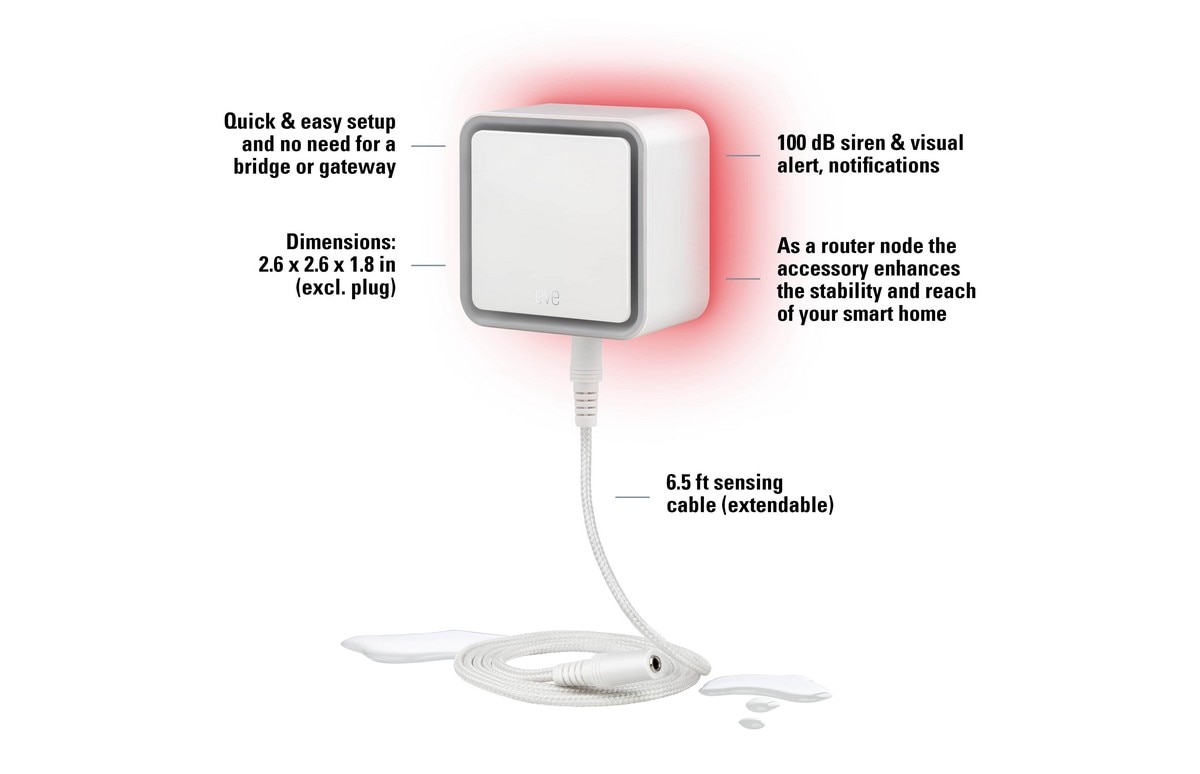 Sensor de Fugas de Água Eve Water Guard 2