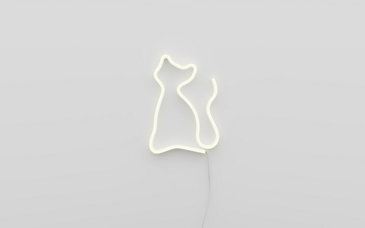 Imagem 0 de Lâmpada Neon LED Lamp Cat