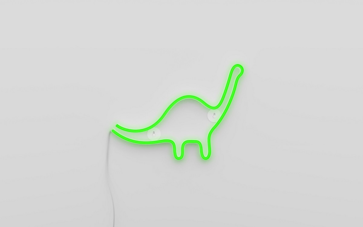 Imagem 0 de Lâmpada Neon LED Lamp Dino